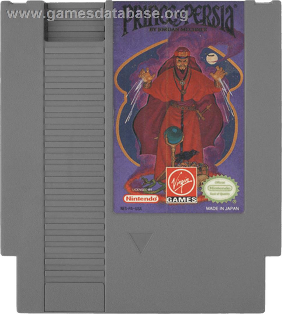 Prince of Persia - Nintendo NES - Artwork - Cartridge