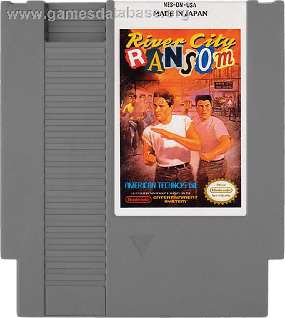 River City Ransom - Nintendo NES - Artwork - Cartridge