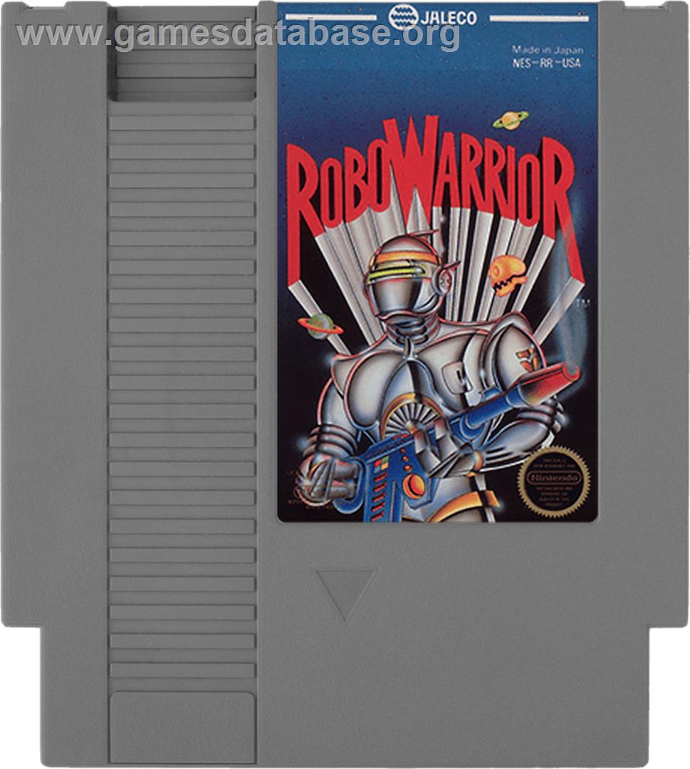 RoboWarrior - Nintendo NES - Artwork - Cartridge
