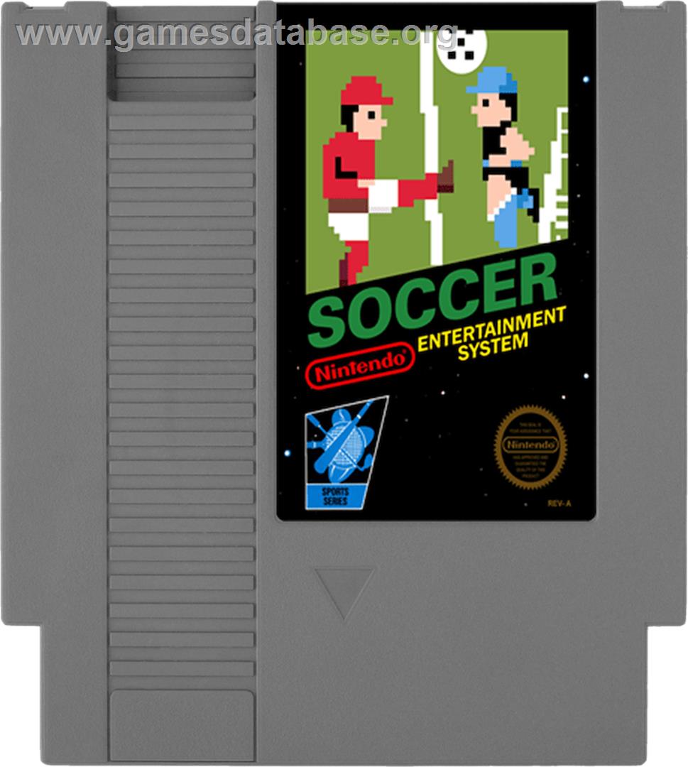 Soccer - Nintendo NES - Artwork - Cartridge
