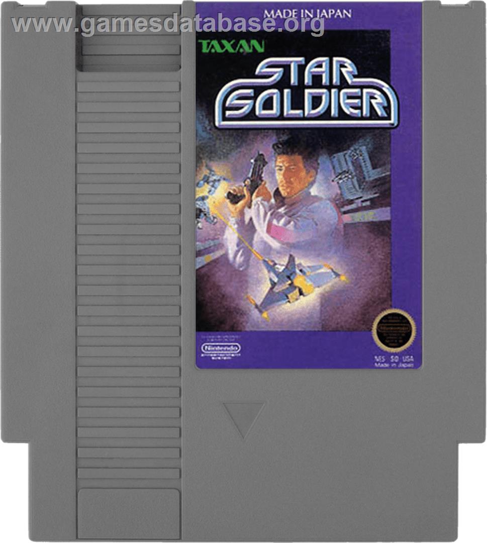 Star Soldier - Nintendo NES - Artwork - Cartridge