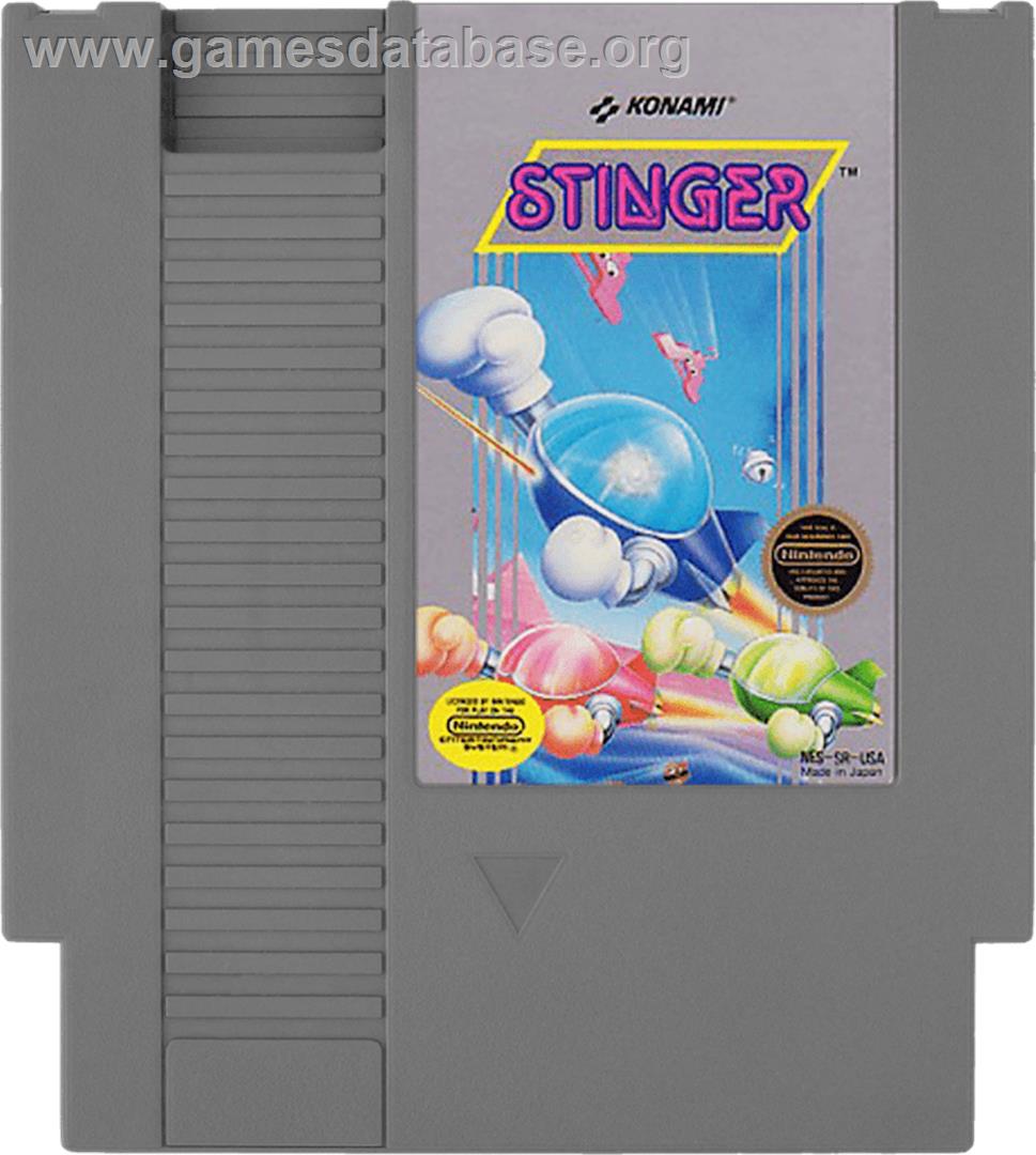 Stinger - Nintendo NES - Artwork - Cartridge