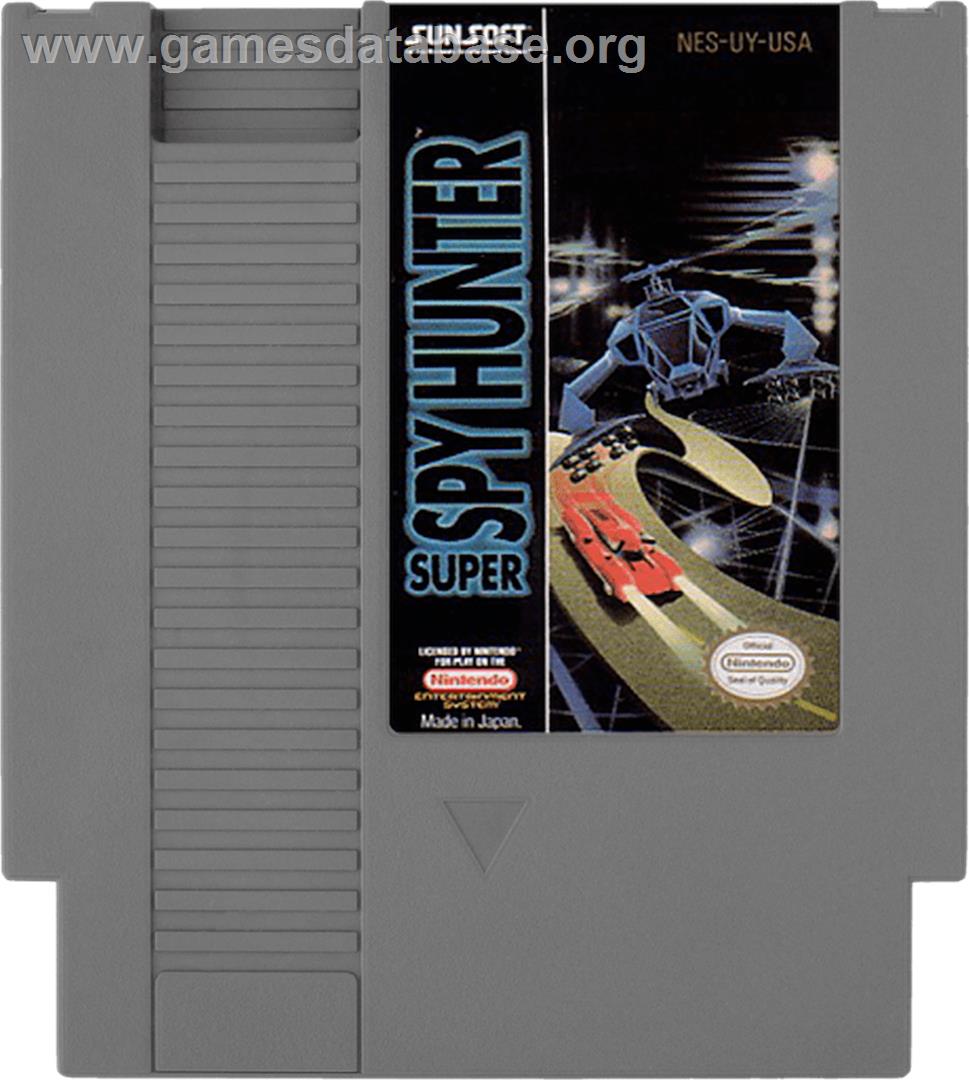 Super Spy Hunter - Nintendo NES - Artwork - Cartridge