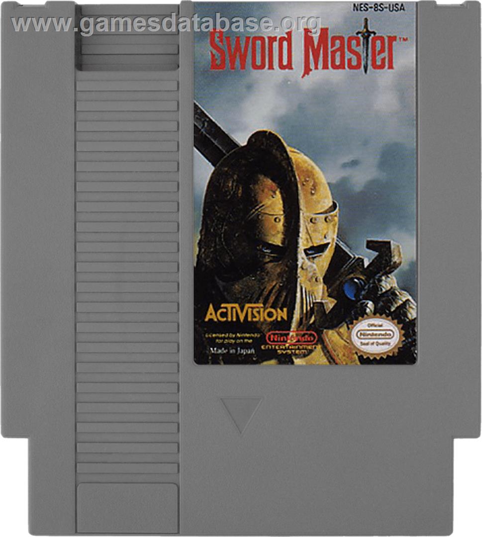 Sword Master - Nintendo NES - Artwork - Cartridge