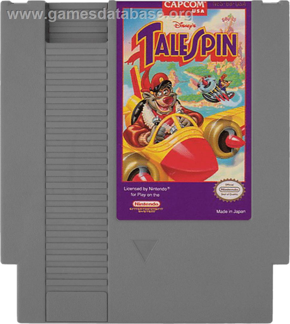 TaleSpin - Nintendo NES - Artwork - Cartridge