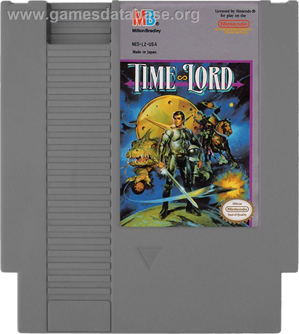 Time Lord - Nintendo NES - Artwork - Cartridge