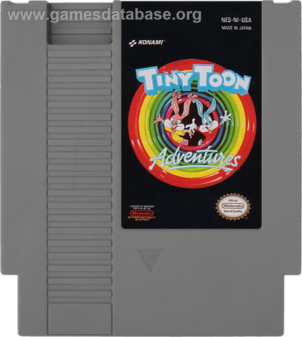 Tiny Toon Adventures - Nintendo NES - Artwork - Cartridge