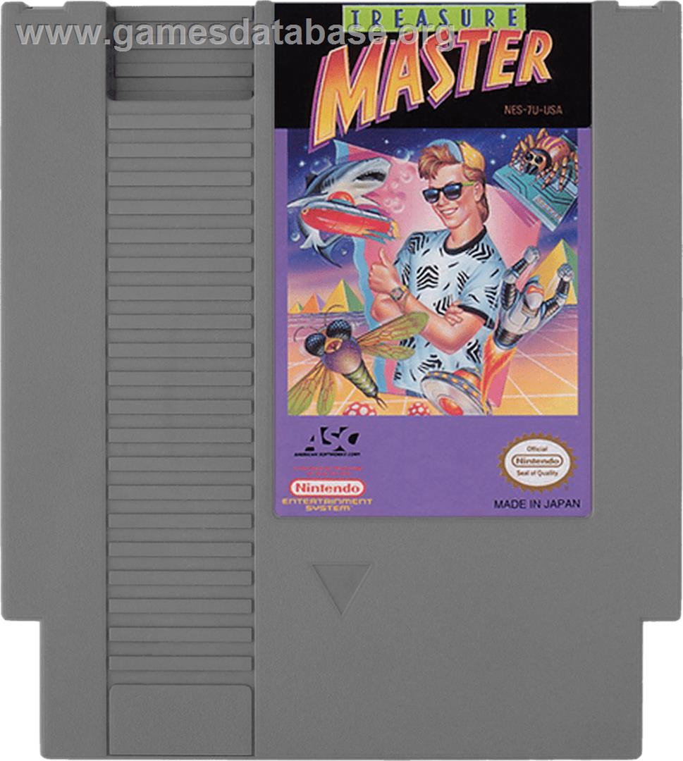 Treasure Master - Nintendo NES - Artwork - Cartridge