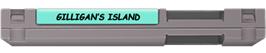 Top of cartridge artwork for Adventures of Gilligan's Island on the Nintendo NES.