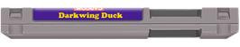 Top of cartridge artwork for Darkwing Duck on the Nintendo NES.