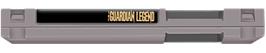 Top of cartridge artwork for Guardian Legend on the Nintendo NES.