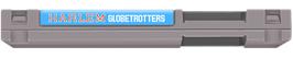 Top of cartridge artwork for Harlem Globetrotters on the Nintendo NES.