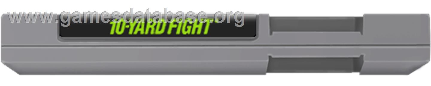 10-Yard Fight - Nintendo NES - Artwork - Cartridge Top