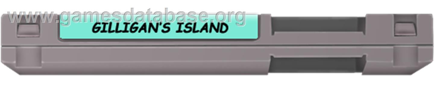 Adventures of Gilligan's Island - Nintendo NES - Artwork - Cartridge Top