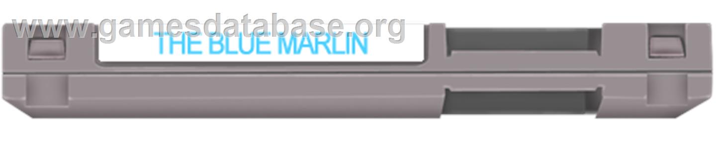 Blue Marlin - Nintendo NES - Artwork - Cartridge Top