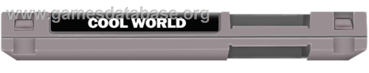 Cool World - Nintendo NES - Artwork - Cartridge Top
