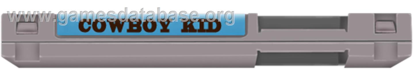 Cowboy Kid - Nintendo NES - Artwork - Cartridge Top