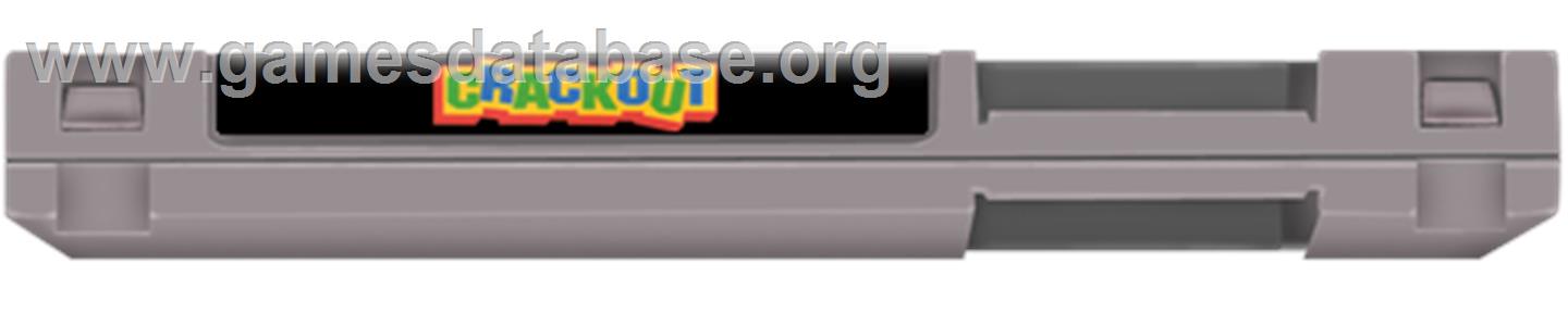 Crackout - Nintendo NES - Artwork - Cartridge Top