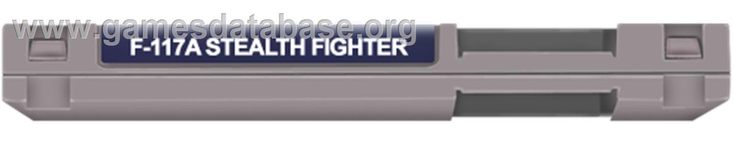 F-117A Stealth Fighter - Nintendo NES - Artwork - Cartridge Top