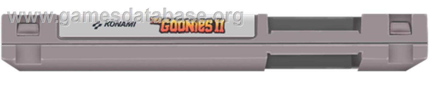 Goonies 2 - Nintendo NES - Artwork - Cartridge Top