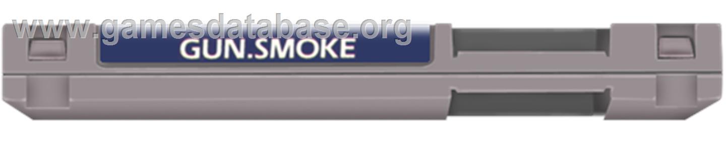 Gun.Smoke - Nintendo NES - Artwork - Cartridge Top