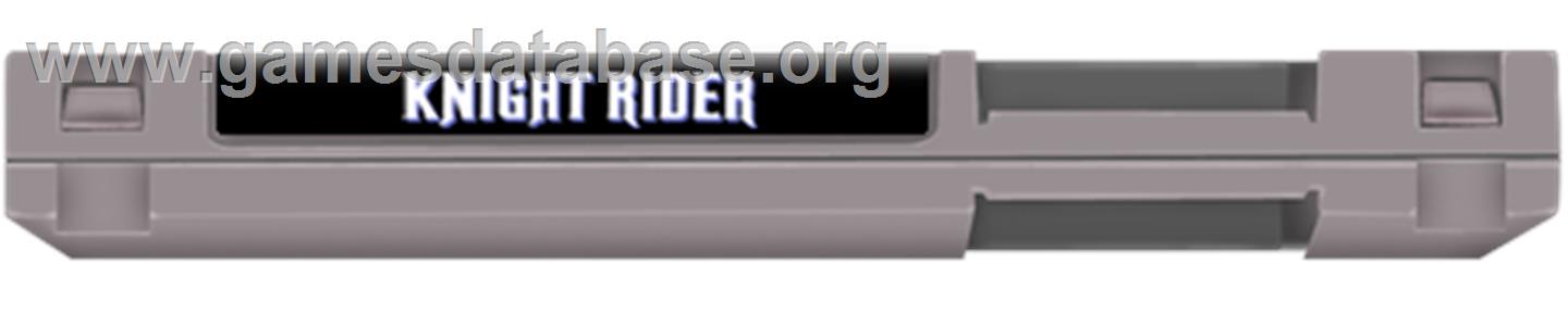 Knight Rider - Nintendo NES - Artwork - Cartridge Top