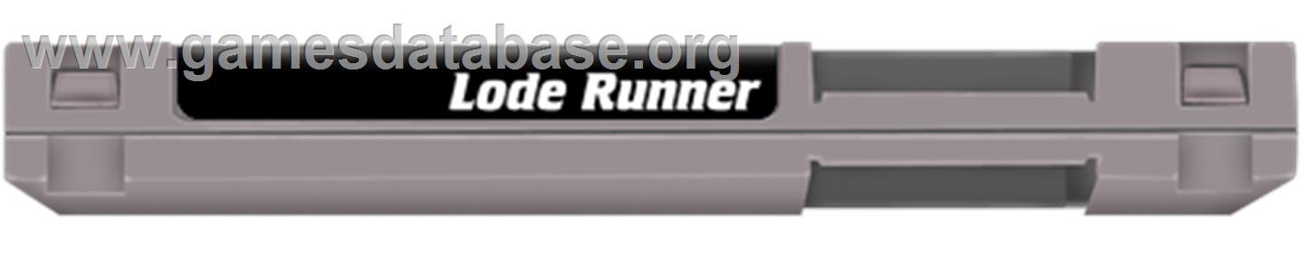 Lode Runner - Nintendo NES - Artwork - Cartridge Top