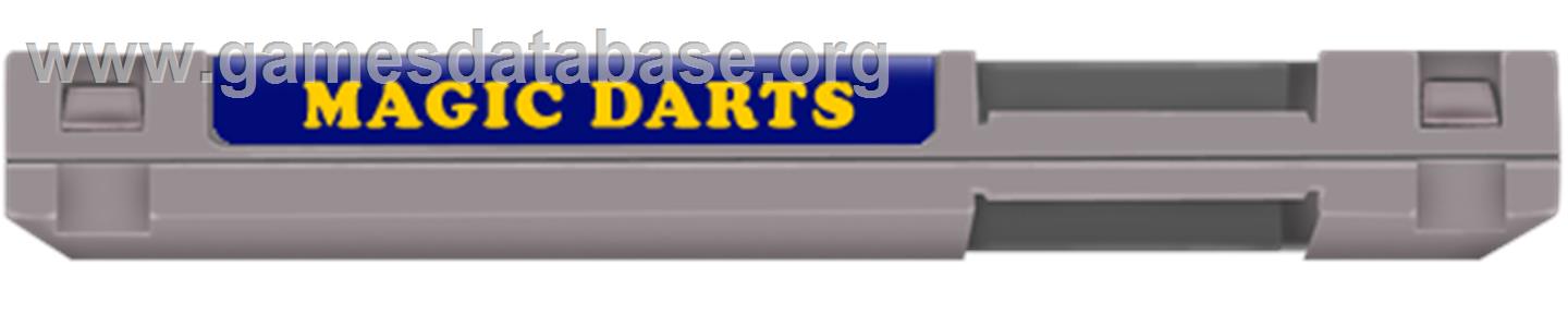 Magic Darts - Nintendo NES - Artwork - Cartridge Top