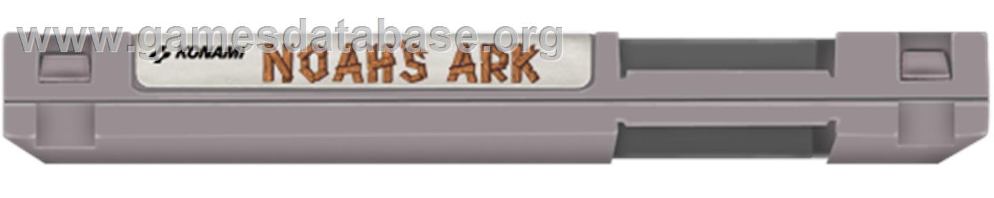 Noah's Ark - Nintendo NES - Artwork - Cartridge Top