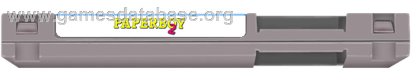 Paperboy 2 - Nintendo NES - Artwork - Cartridge Top