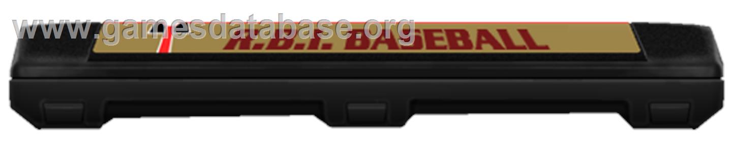 RBI Baseball - Nintendo NES - Artwork - Cartridge Top