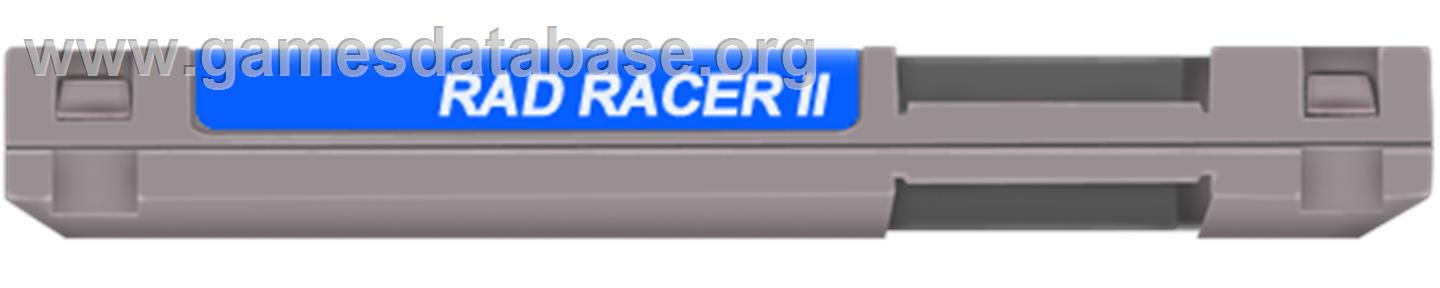 Race Chase II - Nintendo NES - Artwork - Cartridge Top