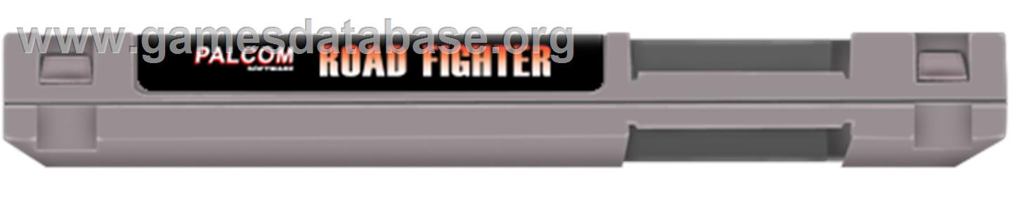 Road Fighter - Nintendo NES - Artwork - Cartridge Top