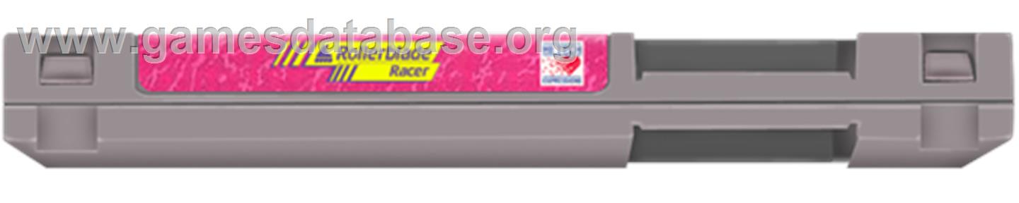 Rollerblade Racer - Nintendo NES - Artwork - Cartridge Top