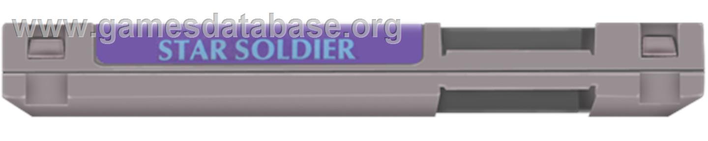 Star Soldier - Nintendo NES - Artwork - Cartridge Top