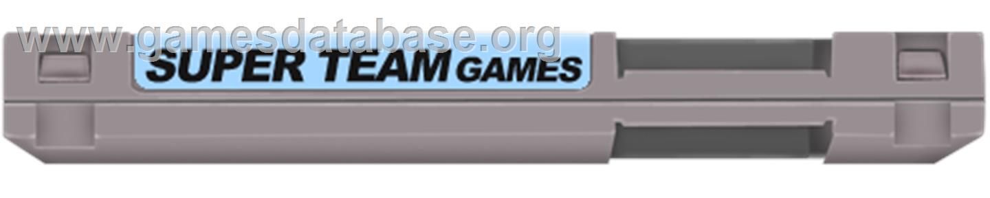 Super Team Games - Nintendo NES - Artwork - Cartridge Top