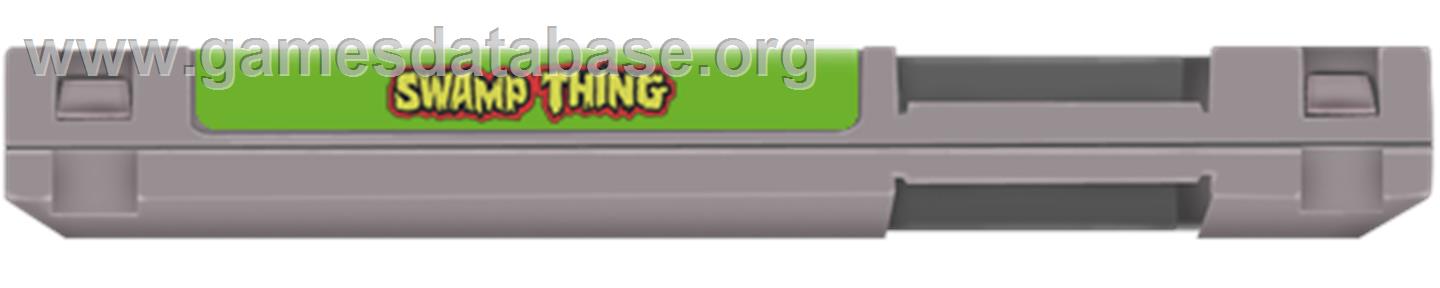 Swamp Thing - Nintendo NES - Artwork - Cartridge Top