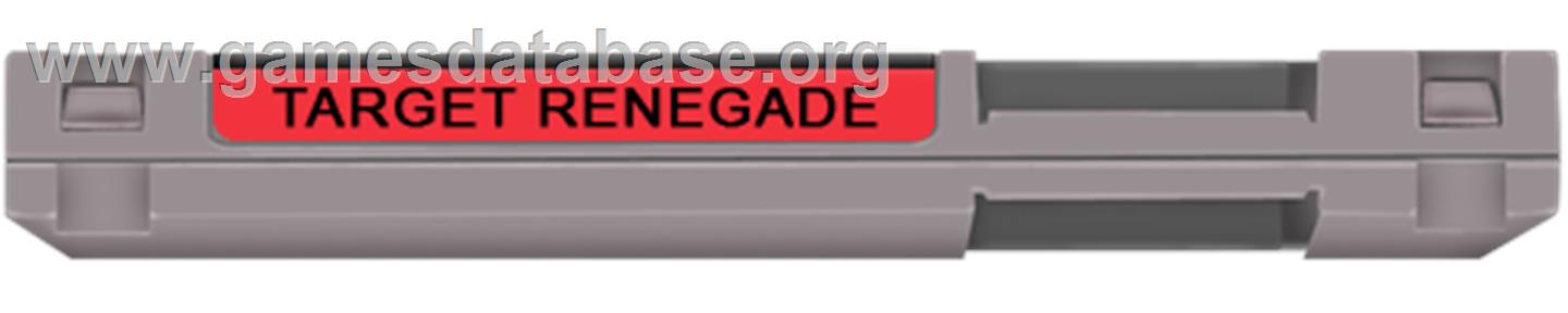 Target Renegade - Nintendo NES - Artwork - Cartridge Top