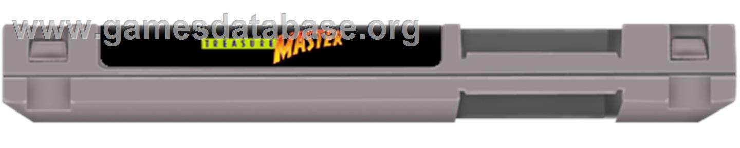 Treasure Master - Nintendo NES - Artwork - Cartridge Top