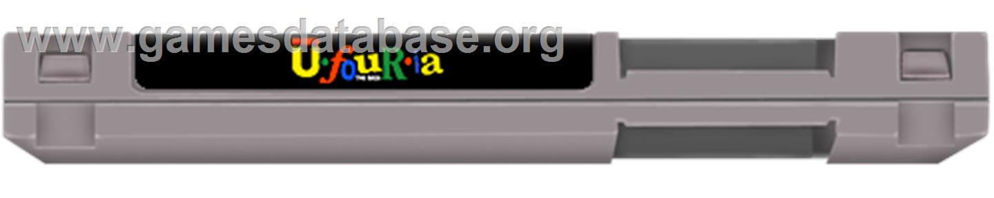 Ufouria: The Saga - Nintendo NES - Artwork - Cartridge Top