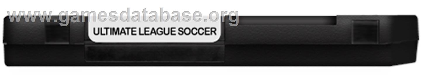 Ultimate League Soccer - Nintendo NES - Artwork - Cartridge Top