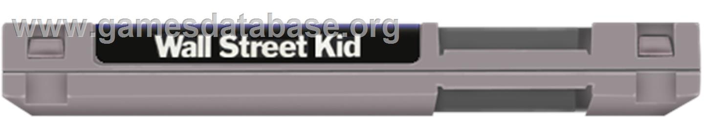 Wall Street Kid - Nintendo NES - Artwork - Cartridge Top