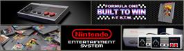 Arcade Cabinet Marquee for Formula 1: Built to Win.