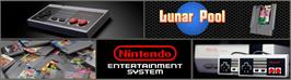 Arcade Cabinet Marquee for Lunar Pool.
