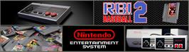 Arcade Cabinet Marquee for RBI Baseball 2.