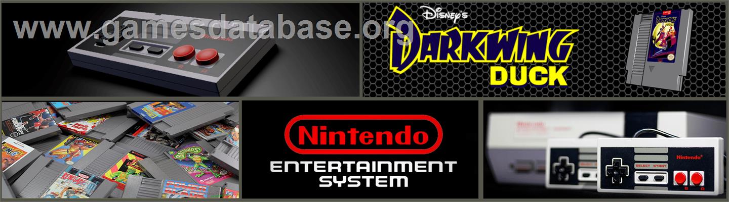 Darkwing Duck - Nintendo NES - Artwork - Marquee