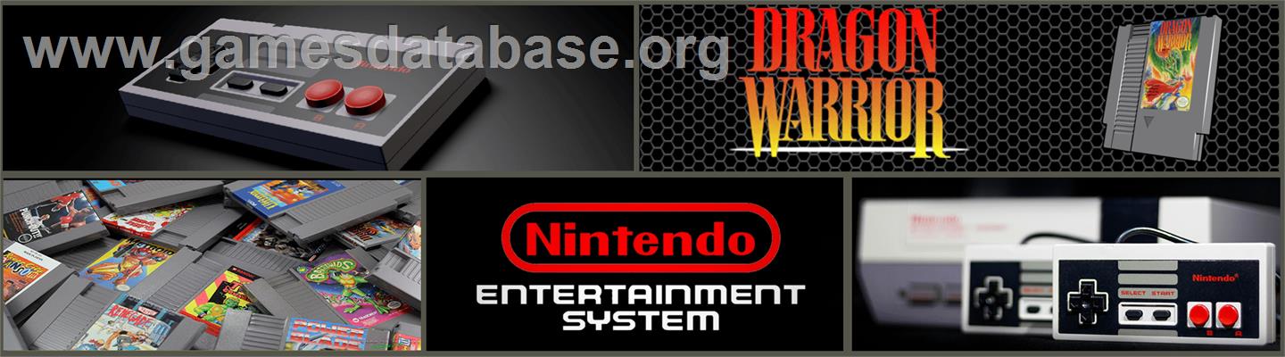 Dragon Warrior - Nintendo NES - Artwork - Marquee