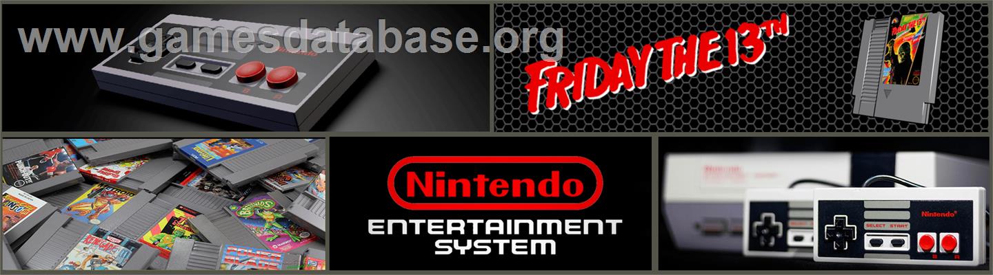 Friday the 13th - Nintendo NES - Artwork - Marquee