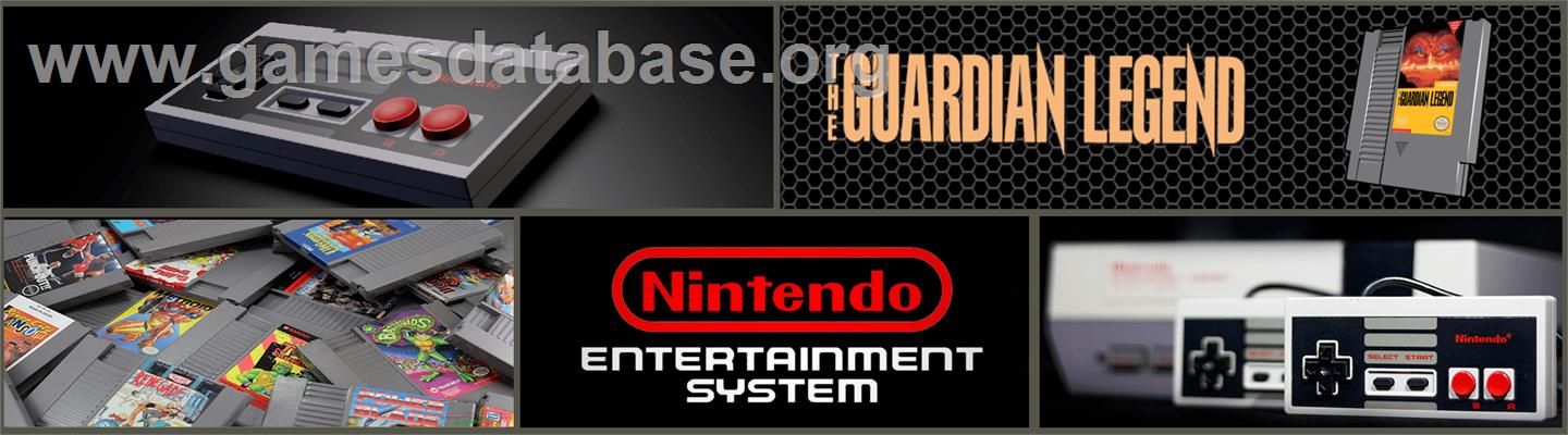 Guardian Legend - Nintendo NES - Artwork - Marquee
