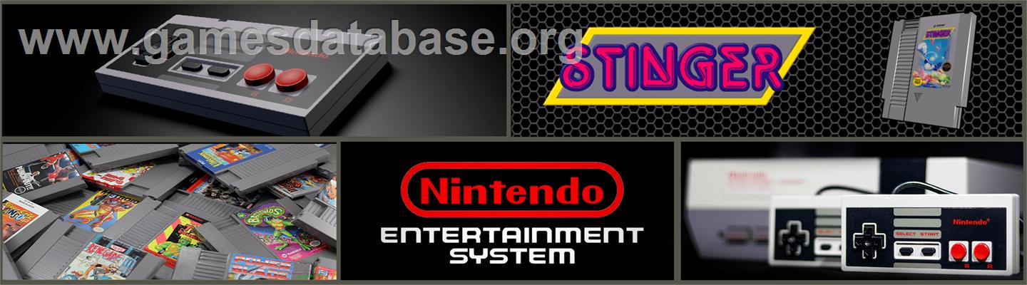 Stinger - Nintendo NES - Artwork - Marquee